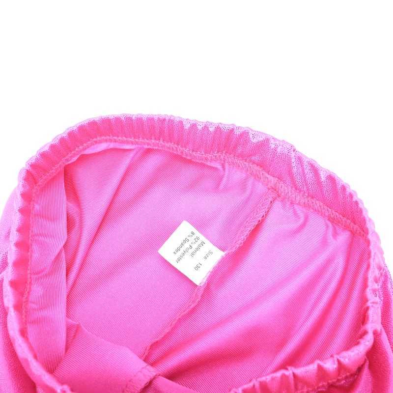 Children Girls Ballet Dance Pants Gymnastic Bright Solid Leggings High Elastic Breathable Tight Leggings Skinny Pants Y240906