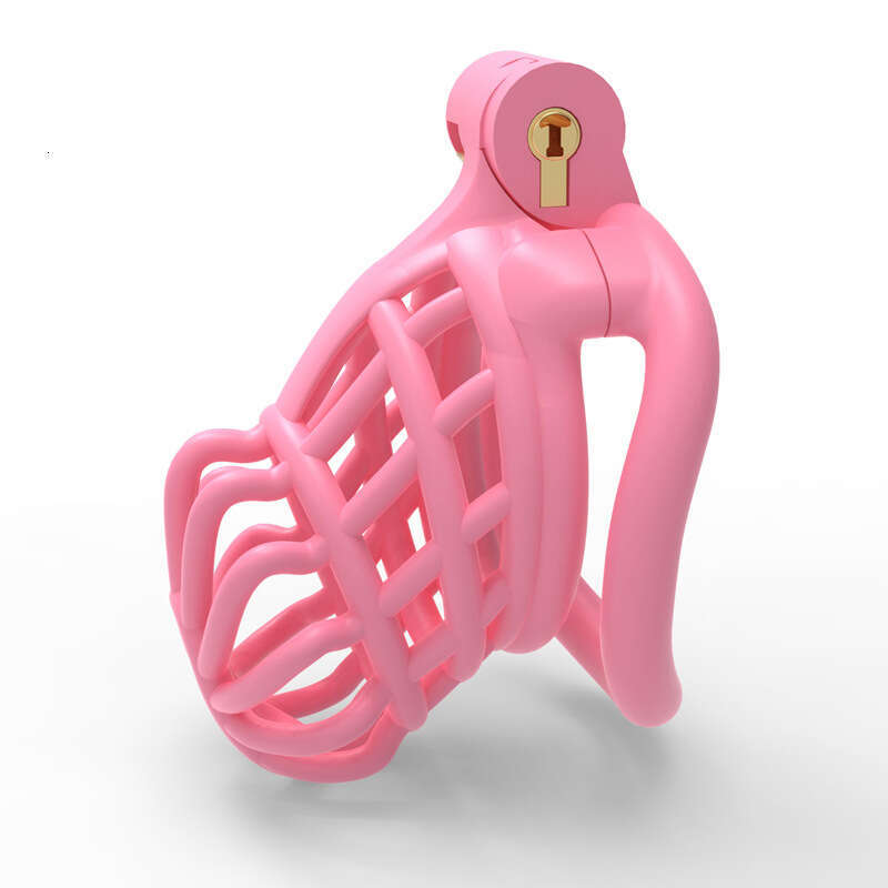 New Pink 3D Stegosaur Series - Thornbone Stegosaur Breathable Chastity Lock Men's Virginity Tool Sex Cobra