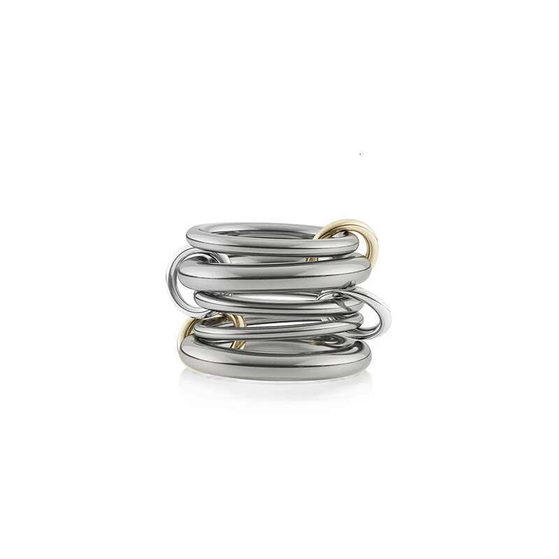 Designer Halley Gemini Spinelli Kilcol Band Rings Gothic Style Sier Plated Tungsten Ring Gift