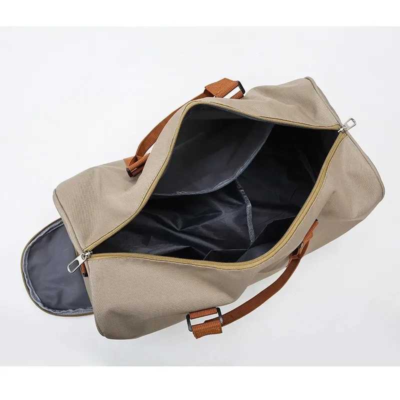 Portable fitness bag mens and womens sports yoga bag wet dry separation luggage travel swimming handbag W240906