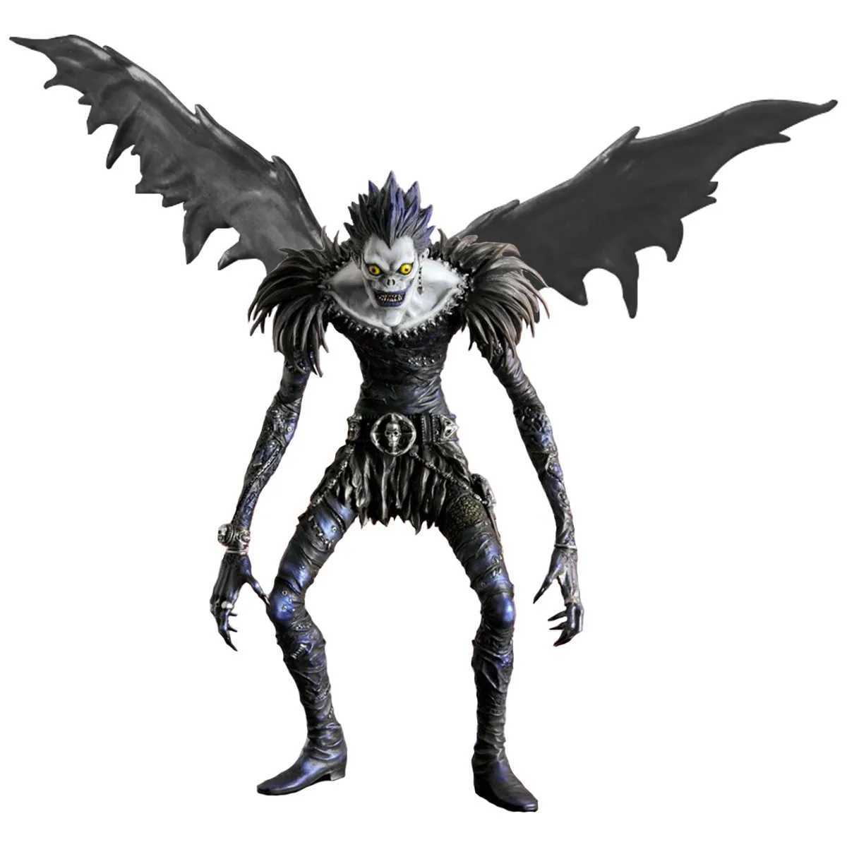 24CM Animated Character Death Note Ryuk Yagami Light MisaMisa PVC Standing Model Posture Childrens Series Gift Decoration Sculpture W240905357