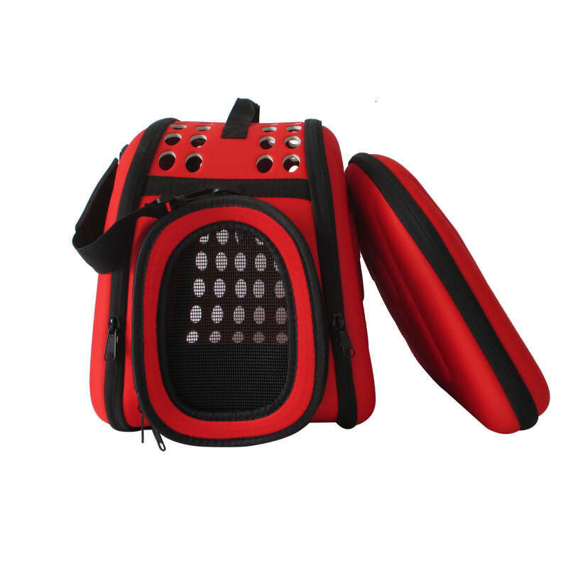 Pet bag foldable cat backpack outdoor car carrying portable cats bags medium crossbody tote breathable anti abrasion