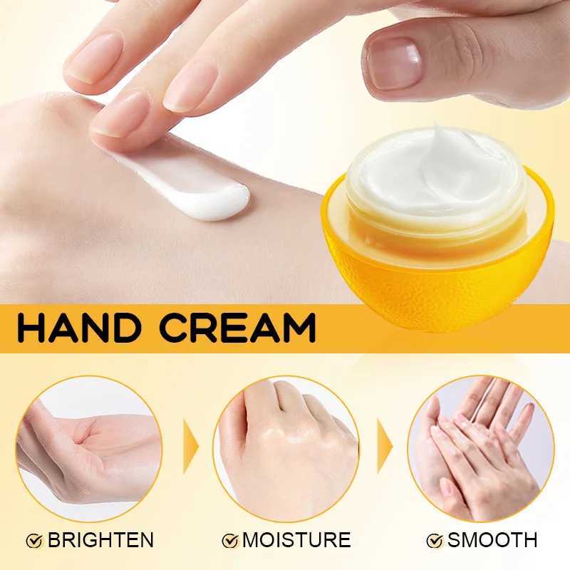 Natural lemon VC Hand Cream Body Fast Smooth Nourish Cream Lightening Black Skin Brightening Moisturizing Korean Skin Care M240906