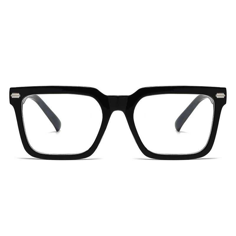Fashion Trends Glasses Frame Modern Street Glasses New Crossover Square Large Frame Glasses for Men and Women W240906