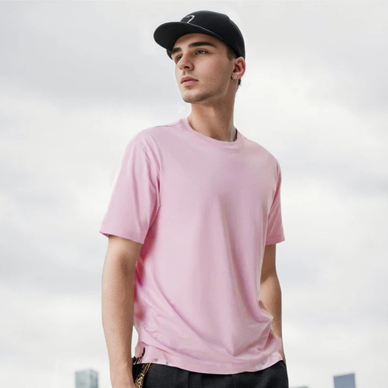 Essential Plain T Shirts in Bulk, Unisex Cotton Crew Neck Tee, Versatile Short Sleeve Top for Everyday Wear, Plus Size Available, 180 gsm