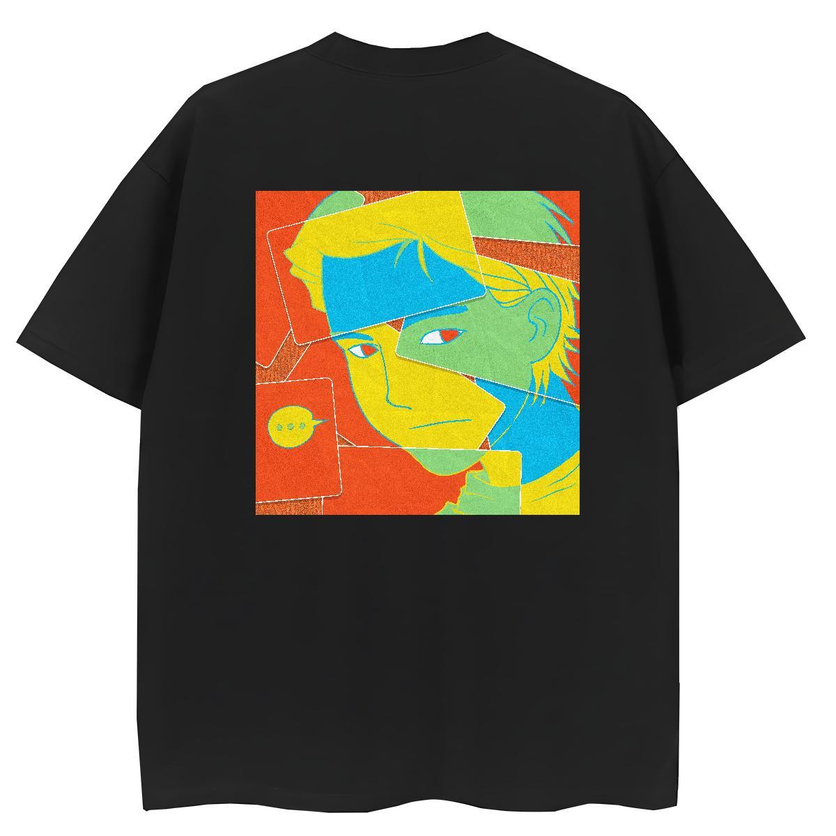 Brand T-Shirts for Women 100% Cotton 230g Breathable Sports Street Wear portrait Unisex Tshirts 5A Cartoon Anime Tops Tees