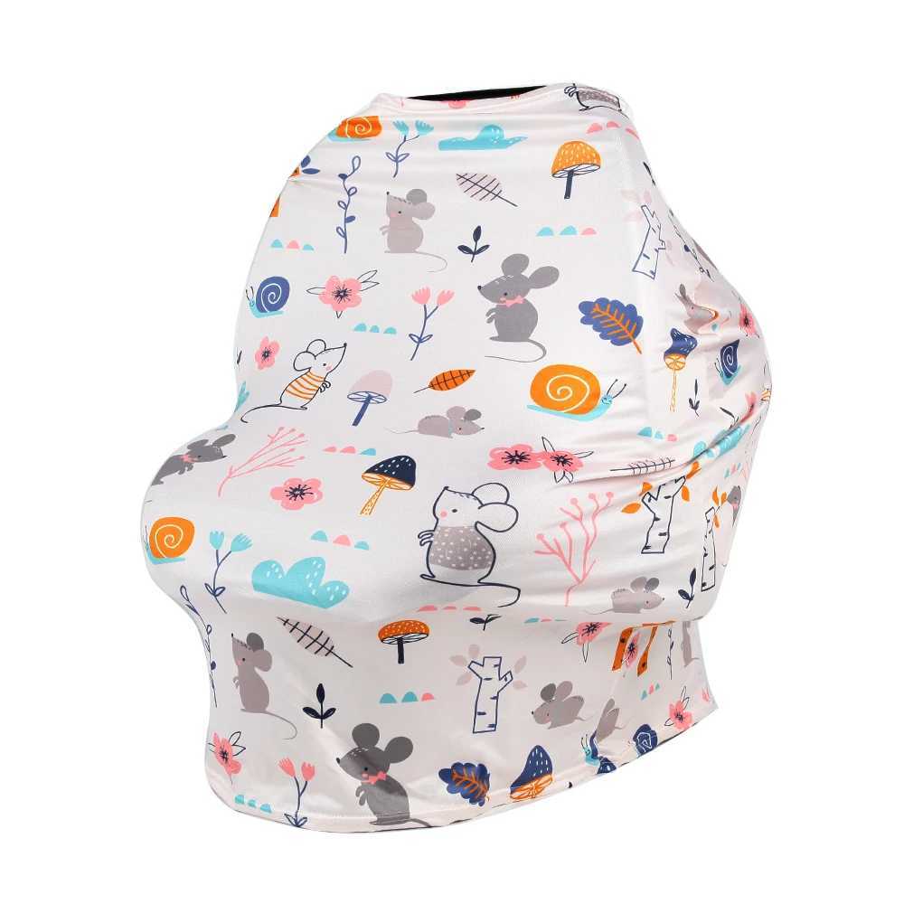 Gloriou Source Mother Breast Feeding Cover Care Cover Baby Car Seat Cover Multi functional Wholesale Cartoon Printing Dropper W240907
