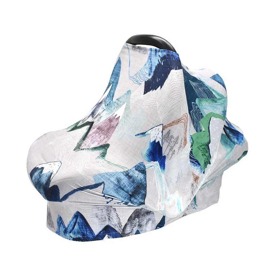 Baby shopping cart cover breast feeding cart cover ceiling multi-purpose stretch feeding baby food and grocery cart cover W240907