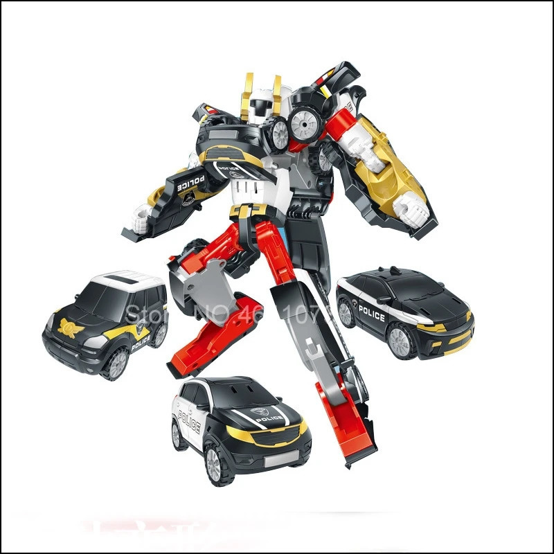 3 In 1 Tobots Transformation Robot Korea 2 In 1 Cartoon Brothers Anime Deformation Car Airplane Toys for Child Christmas Gift 240902