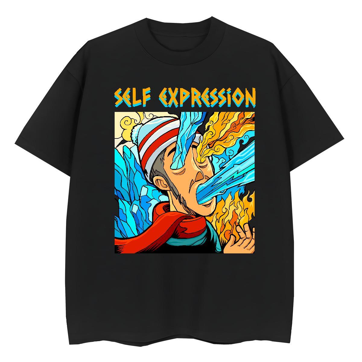 New Arrival T-Shirts 230g Cotton Breathable Short Sleeve Casual Beach portrait Unisex Tshirts Soft Customized Print Top Shirts