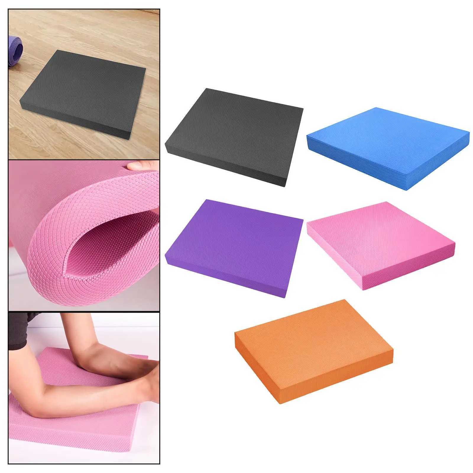 Balance pad non slip exercise yoga pad comfortable yoga pad knee pad foam pad W240906