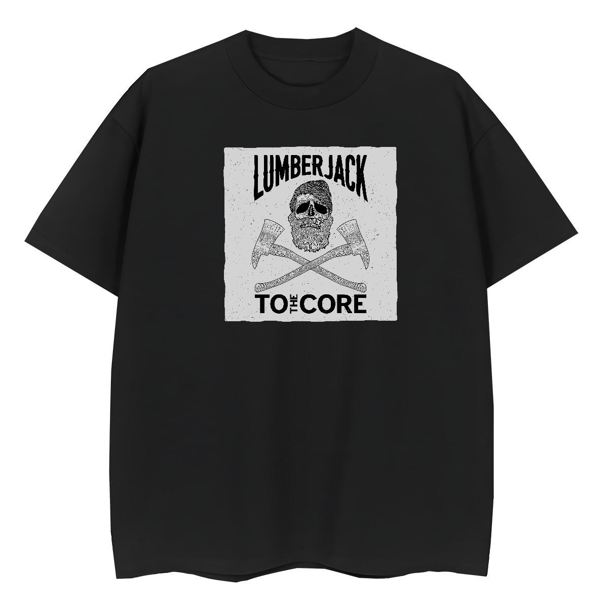 Casual New T shirt 100% Cotton 230g Breathable Soft Daily Outfit monster Couples T Shirts Unisex Cartoon Printing L-4XL Tees Shirts