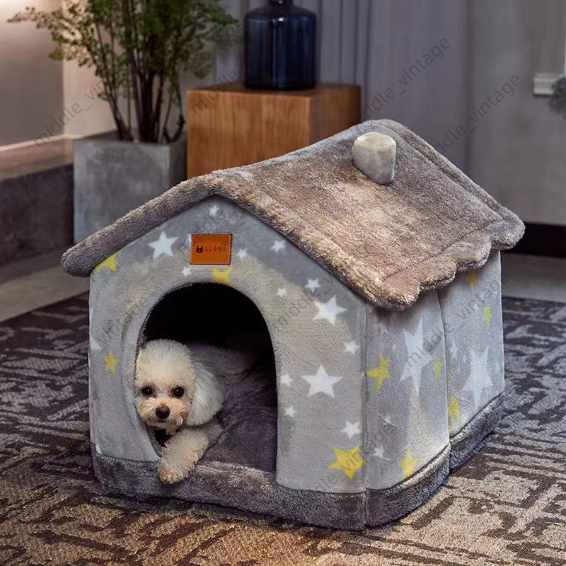 Warm Durable Seasonal Pet Home - Versatile, Closable Cat & Dog Kennel