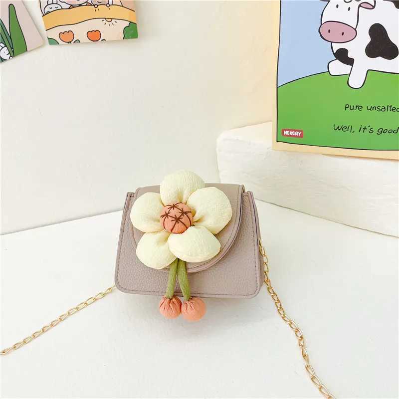 Childrens cross bag cute and fashionable butterfly chain bag flower mother childrens bag girl wallet and handbag Bolsas Para Mujeres W240906