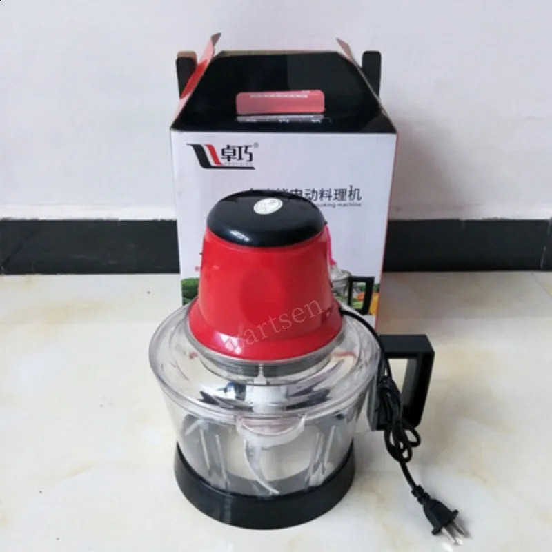 3L Powerful Meat Grinder Spice Garlic Vegetable Chopper Electric Automatic Mincing Machine Household Grinder Food Processor 240906