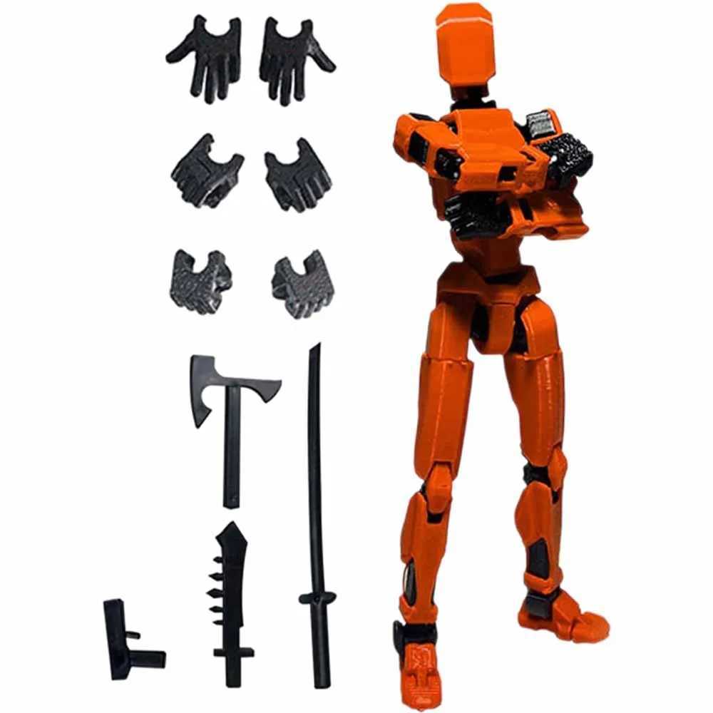 Multi-Jointed Movable Shapeshift Robot 2.0 3D Printed Mannequin Dummy 13 Action Figures Toys Kids Adults Parent-children GamesXJ240905