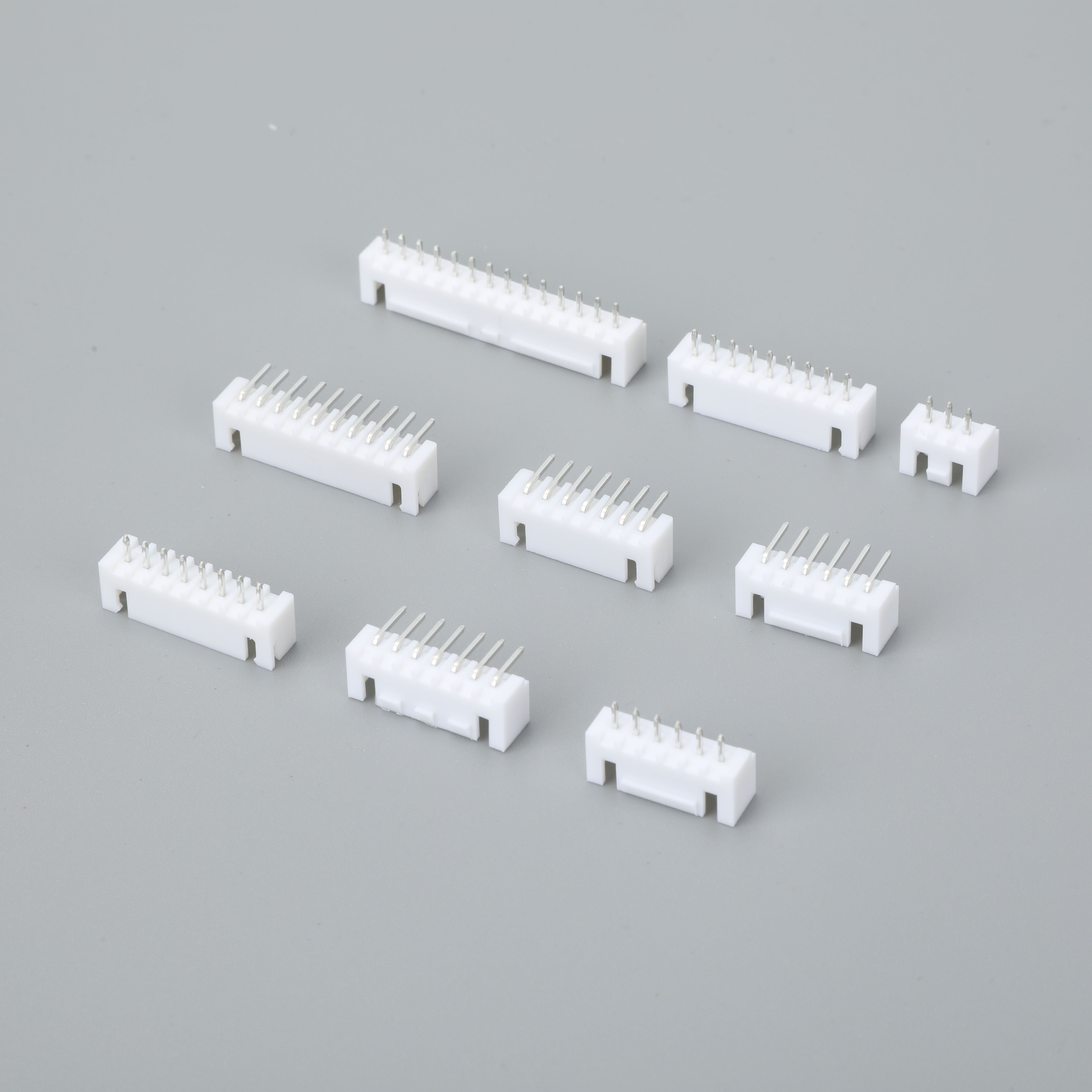 High Durability Waterproof Pitch Pin Sockets Versatile Straight or L-Shape Configurations in Single/Double Rows