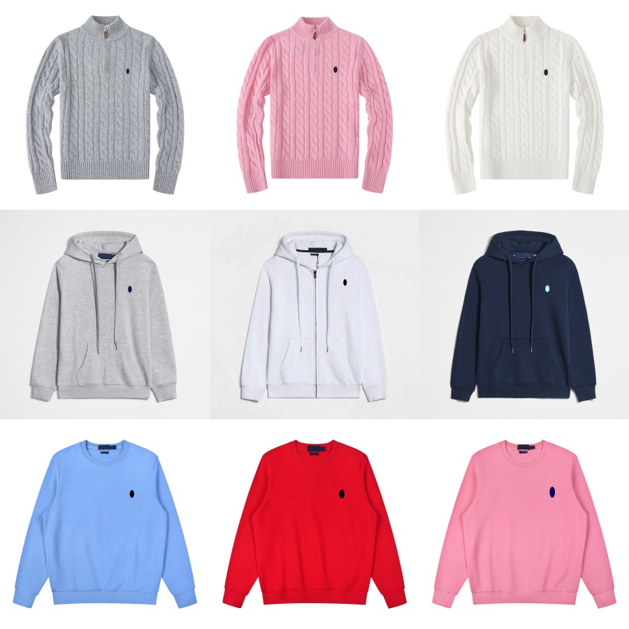 Polo Jacket Men Designer Hoodies Men Hoodies Polo Hoodies Pullover Cotton Horse Long Sleeve Casual Designer jumpers for Mens Joggers Tech Fleece Pants Tracksuit