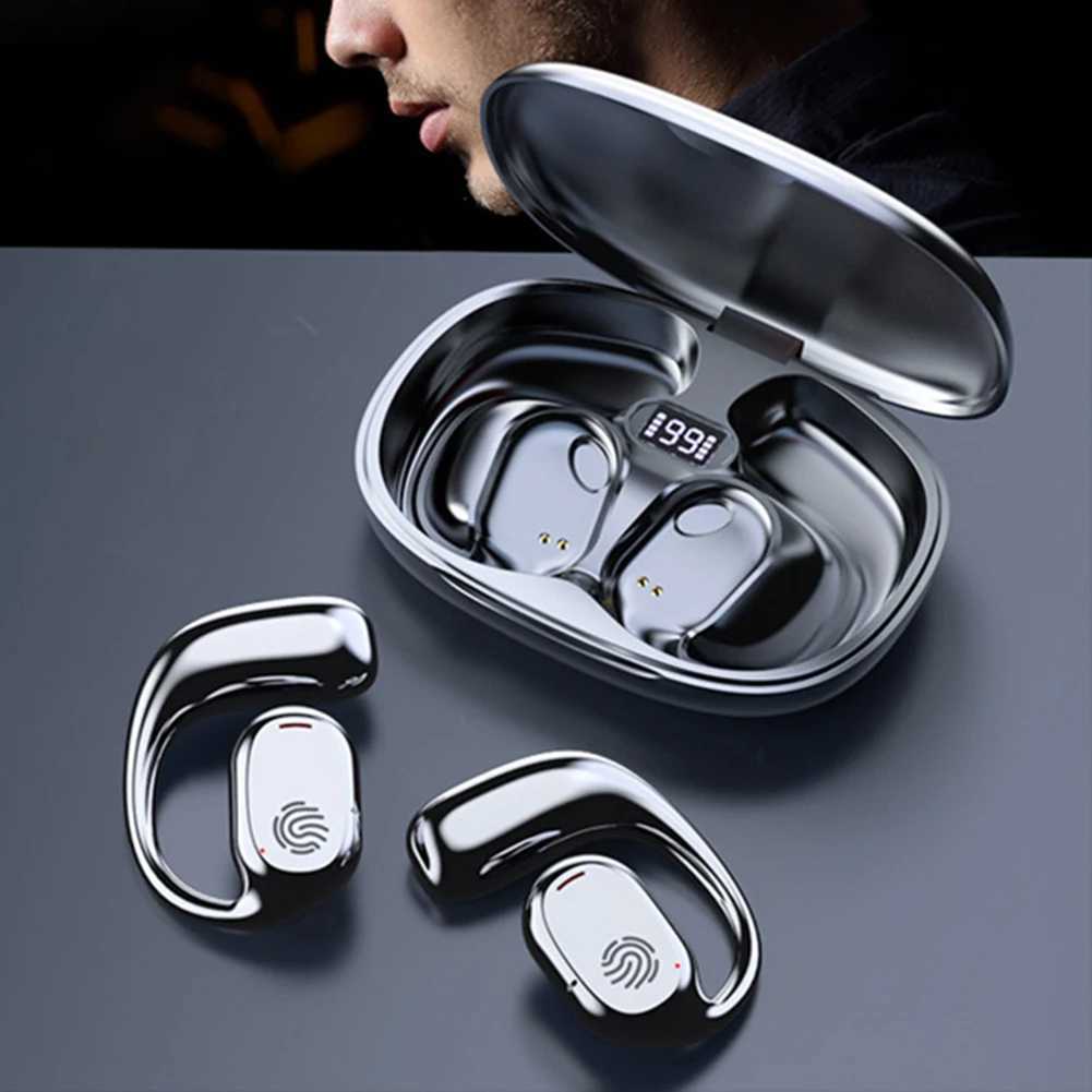 GT280 Wireless Air Conduction Earphones With Power Display Charging Case Headphones For Cell Phone Computer Laptop M240907