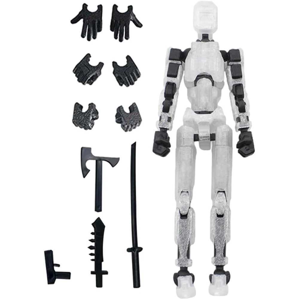 Multi-Jointed Movable Shapeshift Robot 2.0 3D Printed Mannequin Dummy 13 Action Figures Toys Kids Adults Parent-children GamesXJ240905