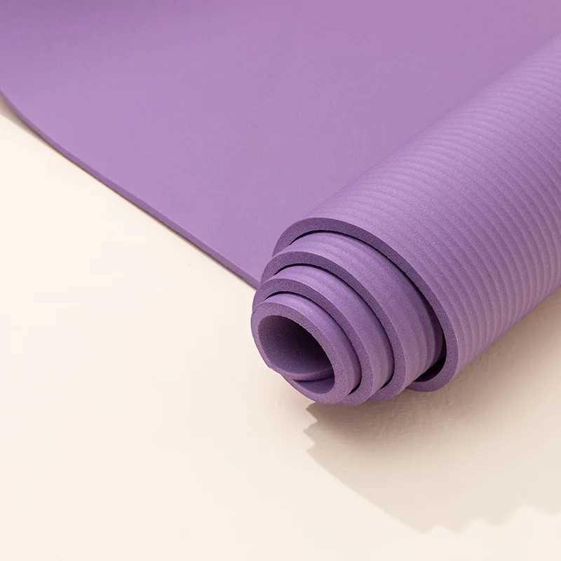 Wholesale manufacturer of NBR yoga mats wide and thick dance fitness mats and sports mats W240906