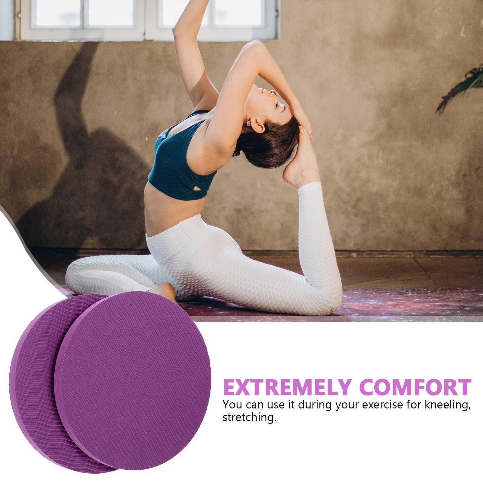 2 yoga mats for knees elbows supplementary knee mats elbow mats and fitness support mats W240906