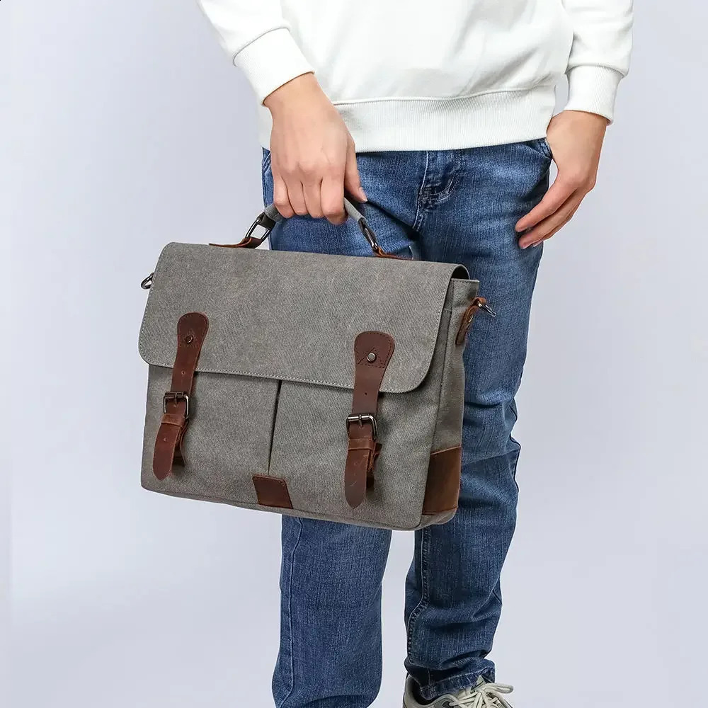 High quality Portafolios Hombres wholesale business briefcase Bolsa Masculina Crossbody laptop messenger bag 240906