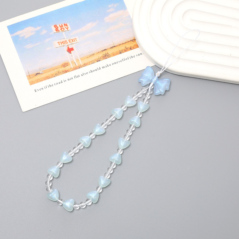 Mermaid Concubine Love Chain Beaded Rope Phone Case Hanging Decoration Anti drop Wrist Strap Female