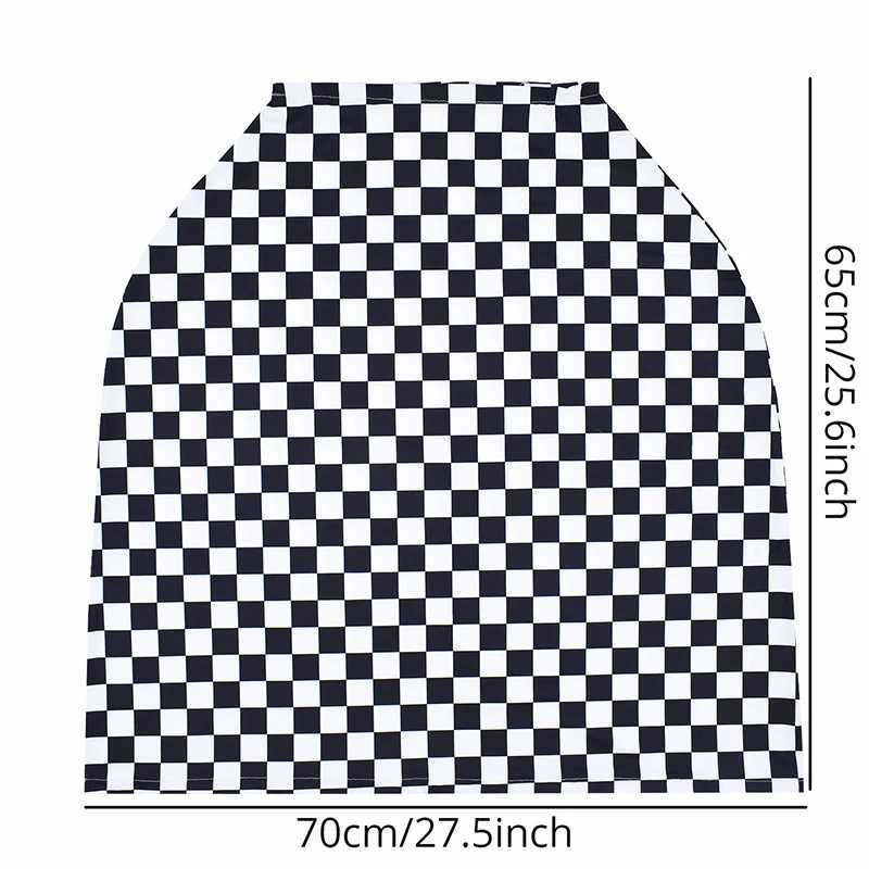 Multi functional stretch baby car seat cover mesh care nursing cover shopping cart grocery cart handcart cover car seat ceiling W240907