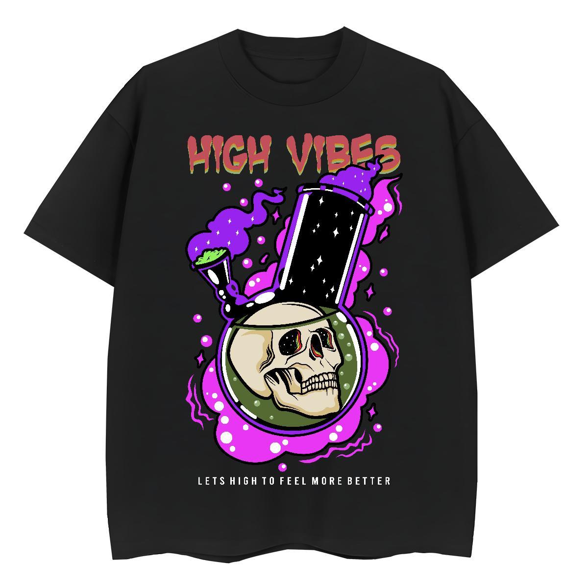 Fashion Casual T-Shirts for Women 230g 100% Cotton Short sleeve Soft Summer Casual skull Woman Tshirt Designer Graphic Top Shirts