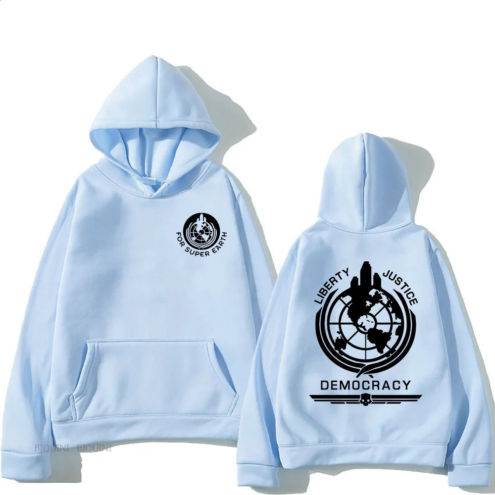 Hell Diver Hoodie Comfortable Hoodie Long Sleeve Sweater Mens/Womens Autumn/Winter Clothing Casual Graphic Printed Hoodie 240904
