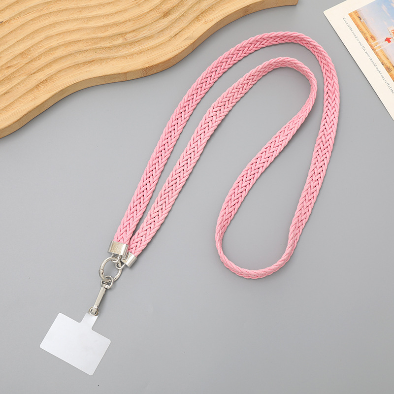 New Korean version woven rope crossbody rope, hanging accessories, anti fall mobile phone chain, small gift for women