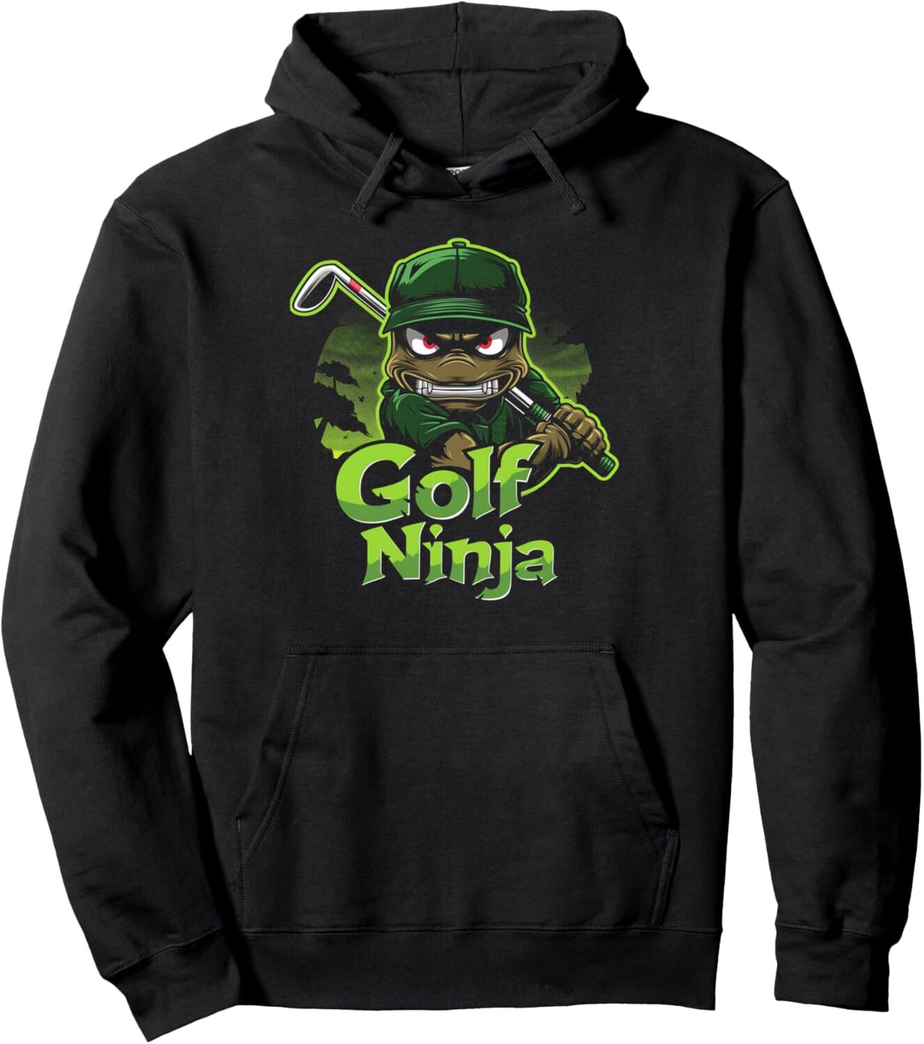Hoodie for Mens Womens Golf Ninja Funny Golfer Dad Gifts Idea Graphic Tees Pullover Hoodie Graphic Hoodies sweatshirt Pullover Long Sleeve