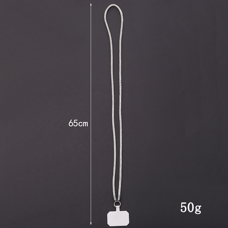 Yilian's new 6mm rhinestone hanging rope with inlaid crossbody chain, sparkling diamond bracelet, loss and anti drop mobile phone chain