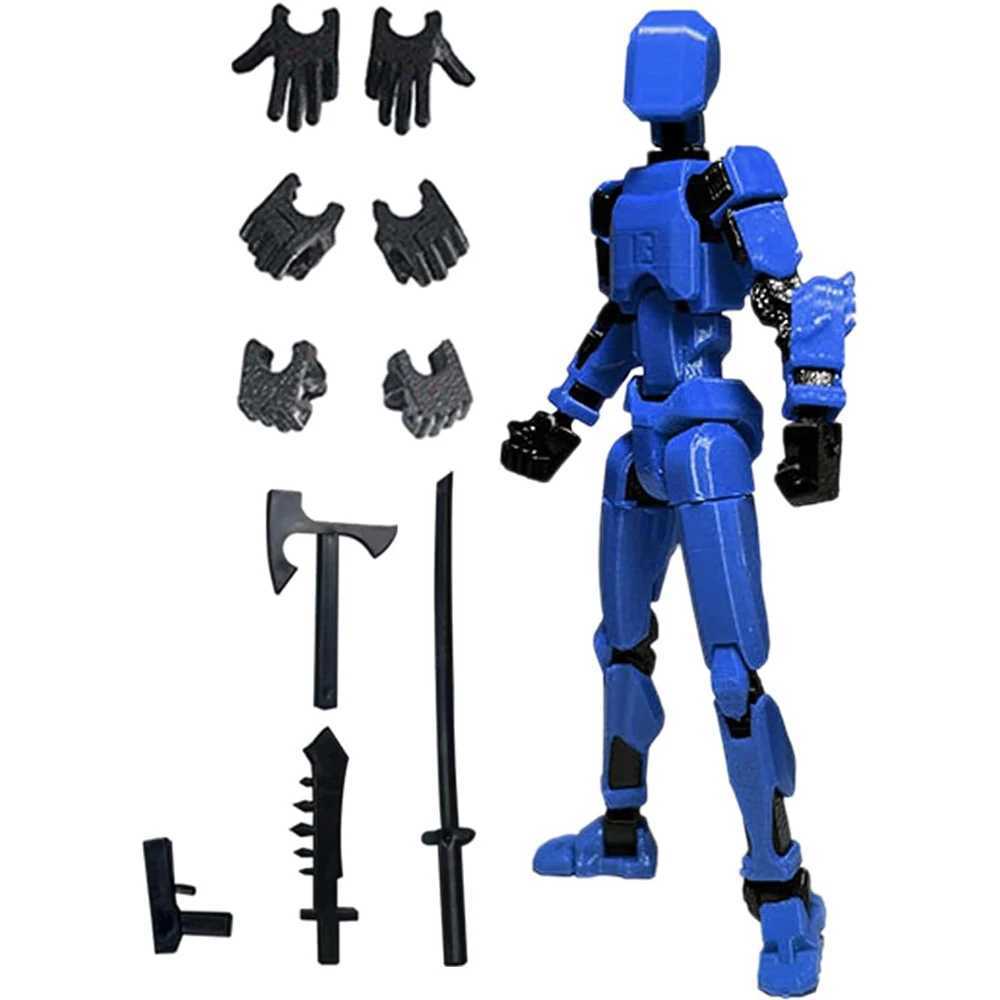 Multi-Jointed Movable Shapeshift Robot 2.0 3D Printed Mannequin Dummy 13 Action Figures Toys Kids Adults Parent-children GamesXJ240905