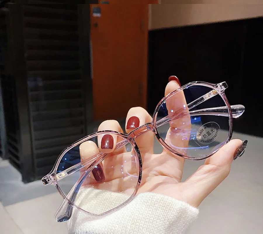 Reading Glasses Womens Anti Blue Light Computer Glasses High Definition Anti Blue Light Elderly Glasses W240907