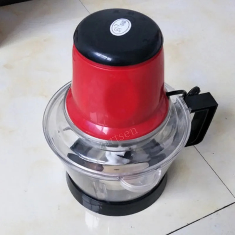 3L Powerful Meat Grinder Spice Garlic Vegetable Chopper Electric Automatic Mincing Machine Household Grinder Food Processor 240906