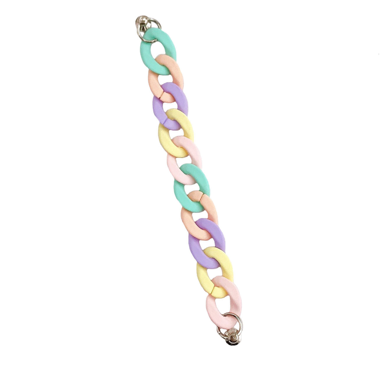 Yilian's new DIY acrylic bracelet, case accessories, versatile color phone hanging chain for girls