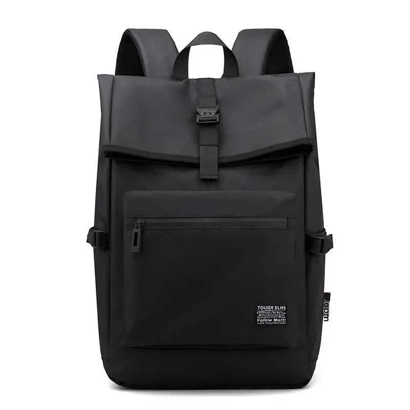 CMM 2024 Student Schoolbag Simple Men s Casual Travel Bag Lightweight Large 15 6 Inch Laptop Backpack for Men Easy Carry Luggage 240907
