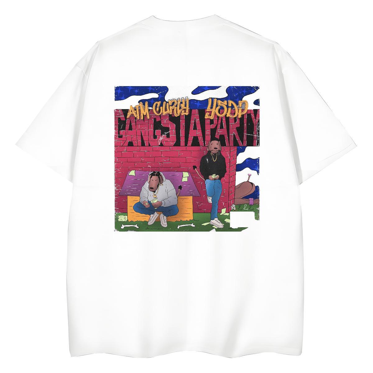 Fashion Design T Shirts Men Summer Casual Comfortable Tshirt for Man Woman Tees Asian Size Crew Neck Breathable 230g 100% Cotton band