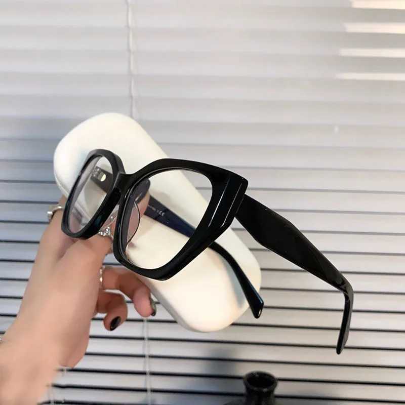 Printed fancy reading glasses for elderly people with polygonal colored frames in Europe and the United States mens and womens new+1.0 W240906
