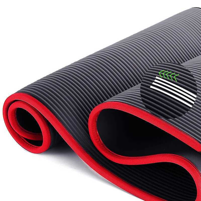 10mm yoga mat extra thick 1830 * 610mm NRB non slip pillow mat suitable for men women fitness delicious gym exercise mat Prati yoga mat W240906