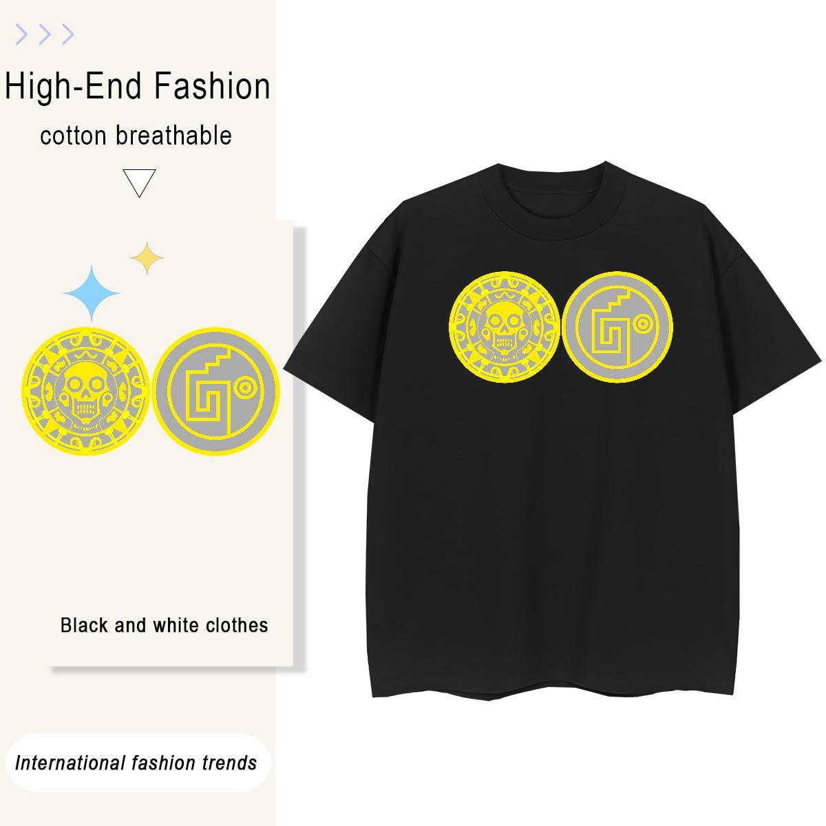 TOP Quality Woman T Shirts 230g 100% Cotton Breathable Soft Casual Sport skull Woman Tshirt Wholesale Oversized L-4XL Clothes