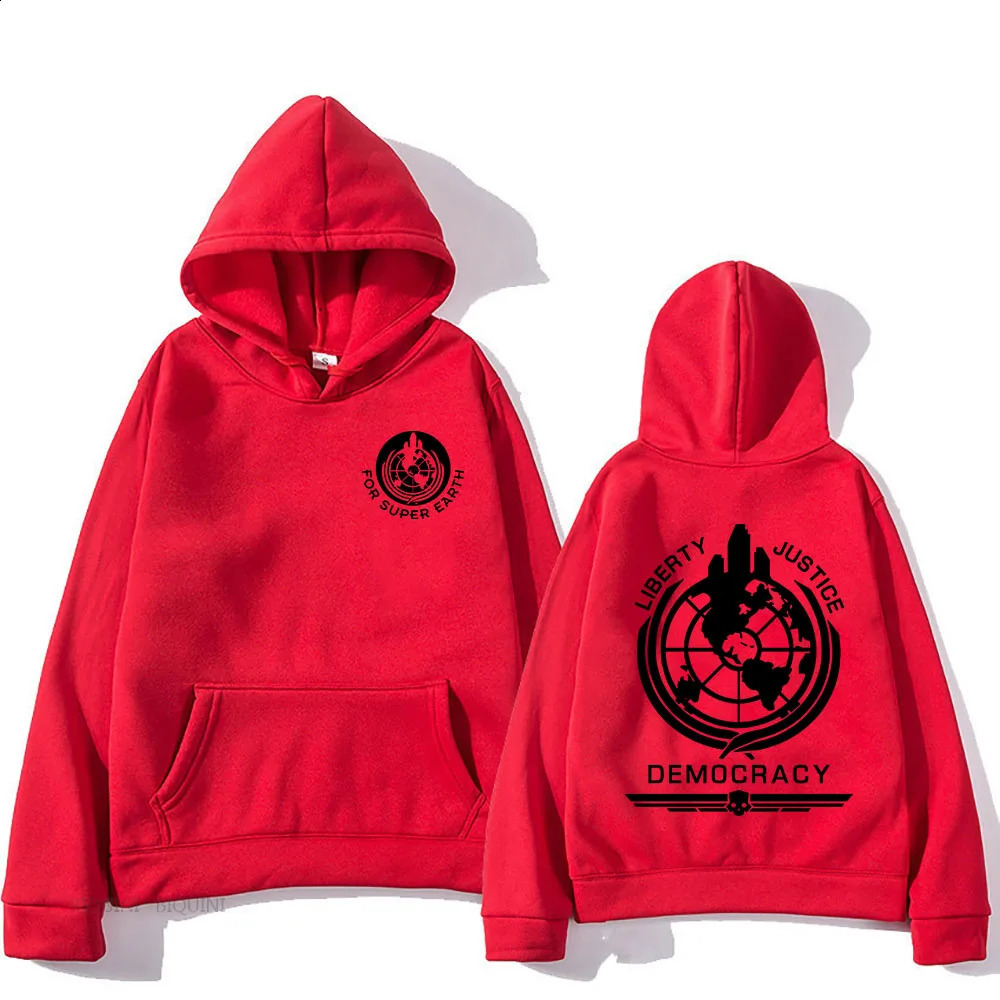 Hell Diver Hoodie Comfortable Hoodie Long Sleeve Sweater Mens/Womens Autumn/Winter Clothing Casual Graphic Printed Hoodie 240904