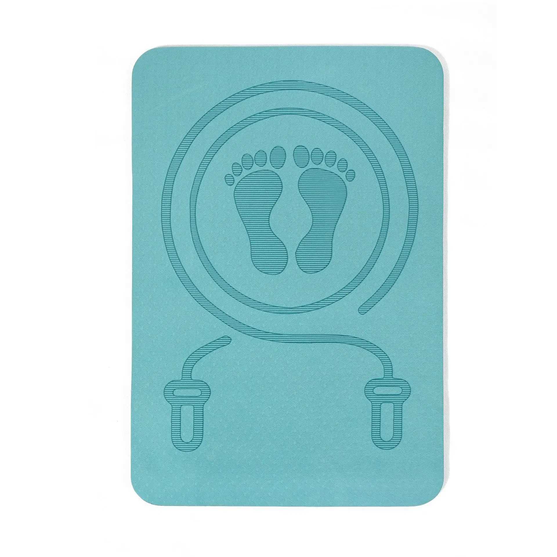 60 * 40 * 0.8cm Sports Yoga Mat for Women Tpe Thick Anti slip Fitness Jump Rope Fitness Shock Absorbent Dance Mat W240906