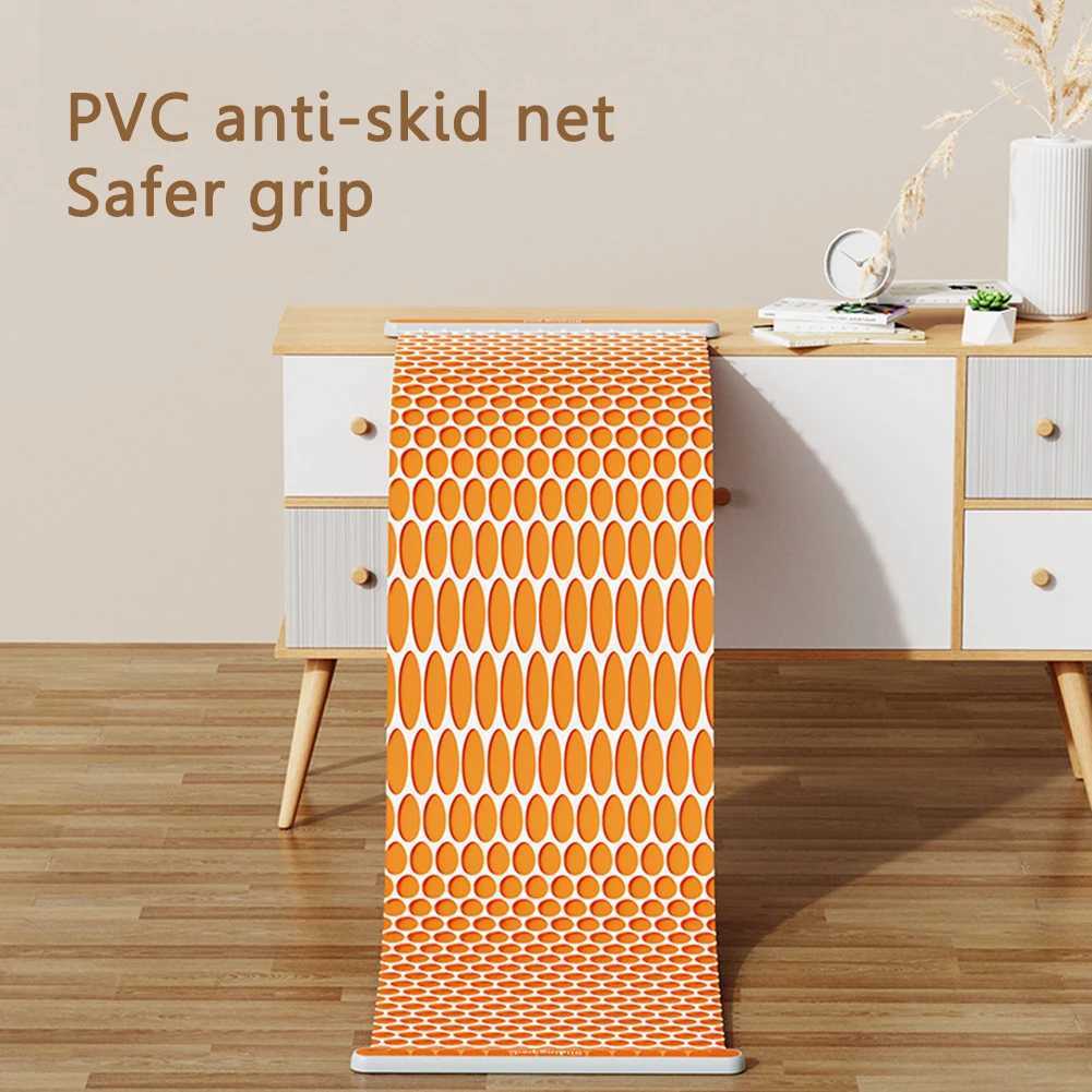 Yoga slide mat indoor sports fitness glue Pilates leg core training board mat ice hockey roller slide leg exercise 200cm W240906