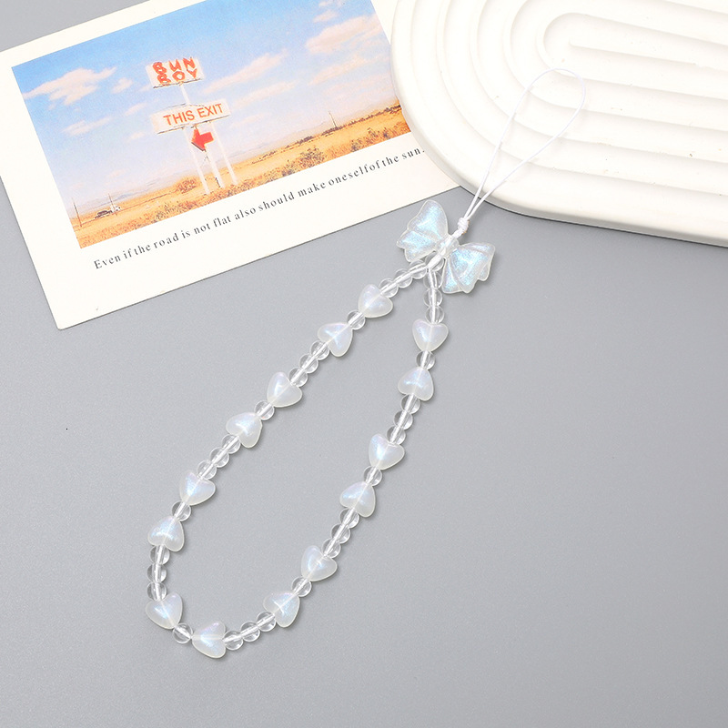 Mermaid Concubine Love Chain Beaded Rope Phone Case Hanging Decoration Anti drop Wrist Strap Female