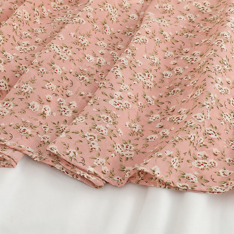 Clothing fabrics chiffon chiffon crinkle woven fabric digital printing fabrics factory direct supply