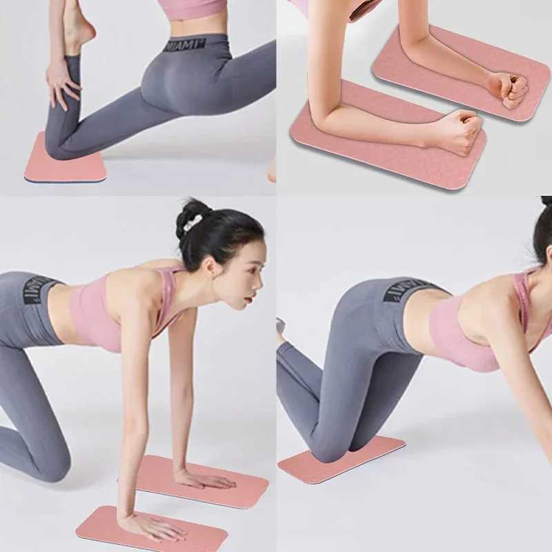 2pcs yoga knee pads soft TPE pads support and protection pads for elbows legs arms balance sports fitness exercises yoga mats W240906