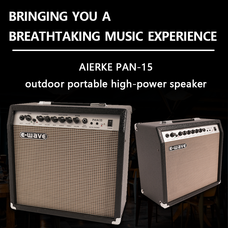 Portable Speakers 15W High-power Bluetooth Speakers Portable Outdoor Stereo Surround Sound Music Center with Boombox